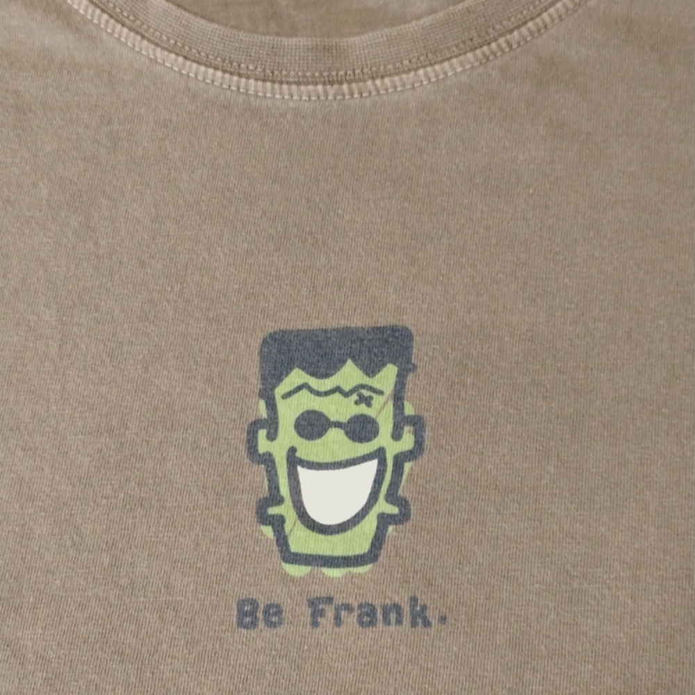 Life is Good Halloween tee youth L